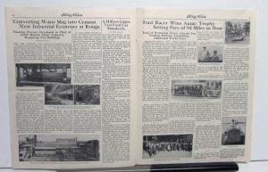 1924 Ford News 6/15/24 Model T Employee Paper