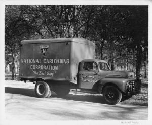 1948 Ford F5 Truck Press Photo 0593 - National Carloading Corp Callaway Cartage