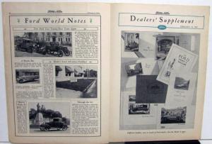 1929 Ford News 2/15/29 Model A Employee Paper