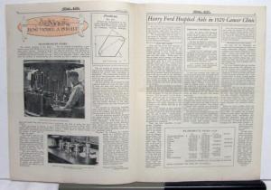 1929 Ford News 4/15/29 Model A Employee Paper