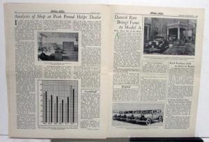 1929 Ford News 6/15/29 Model A Employee Paper
