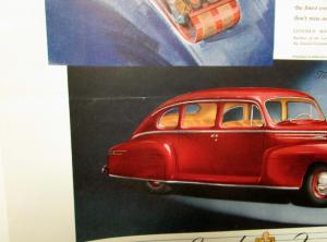 1942 Lincoln Zephyr V12 Sedan Ad Proof