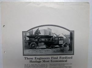 1924 Ford Model T Trucks One Ton Most Economical Ad Proof