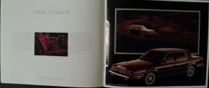 1988 Chrysler New Yorker and New Yorker Landau Sales Brochure