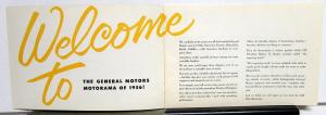 1956 General Motors The Inquiring Mind and Auto Progress Review at Motorama