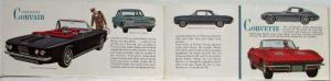 1963 General Motors Shareholders Brochure Specs/Pricing Chevrolet Pontiac Buick