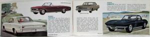 1966 General Motors Shareholders Brochure Specs/Pricing Chevrolet Pontiac Buick