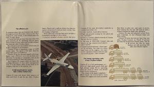 1977-1978 Cessna Citation I and Citation II Sales Folders/Posters