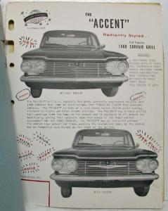 1949-1960 Accessories International Catalog and Price Sheets - Continental Kits