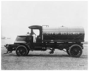 1920s Mack Model K Tank Truck Press Photo 0332 - City of Bessemer