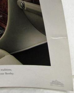 1993 Bentley Mulliner Park Ward Interiors Sheets