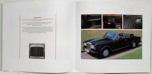 1992 Bentley Prestige Sales Brochure - Eight Mulsanne S Turbo R Continental
