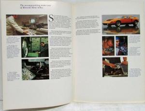 1971 Mercedes-Benz Never Built Conventional Cars Sales Brochure