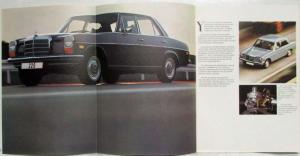 1972 Mercedes-Benz 220 and 250 Sales Brochure