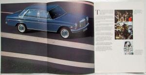 1972 Mercedes-Benz 220 and 250 Sales Brochure