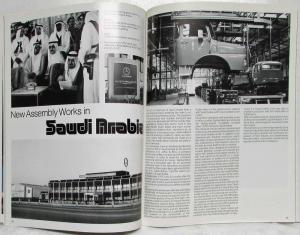 1978 Mercedes-Benz Magazine in aller Welt for Friends of 3-Pointed Star - No 154