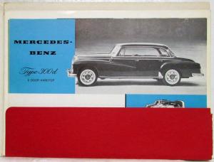 1960 Mercedes-Benz 300 Sales Folder by Studebaker-Packard