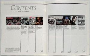 1982 Mercedes Magazine Volume VI