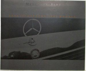 1985 Mercedes-Benz Specifications Folder - Small