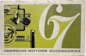 1967 American Motors AMC Dealer Accessories Sales Brochure