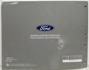 2017 Ford Fiesta Electrical Wiring Diagrams Manual