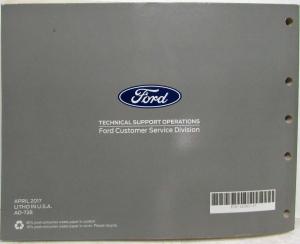 2017 Ford Taurus Electrical Wiring Diagrams Manual