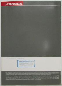 1985-1990 Honda Legend Sales Brochure - German Text