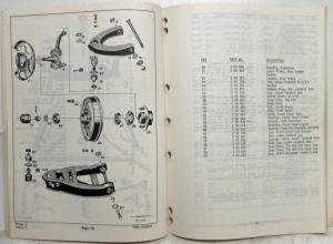 1966-1967 Opel Kadett Parts Book Catalog