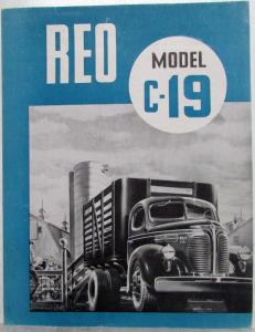 1948 REO Truck Model C-19 Specifications Sales Brochure