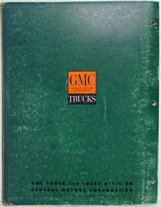 1951-1961 GMC Trucks Popular Parts Book Catalog