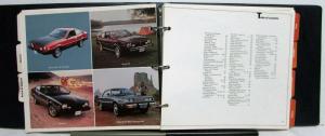 1978 Plymouth Road Runner Horizon Arrow Volare Fury Voyager Duster Data Book