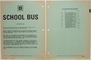 1983 GMC Chevrolet School Bus and FWD Control Truck Parts/Illustration Book