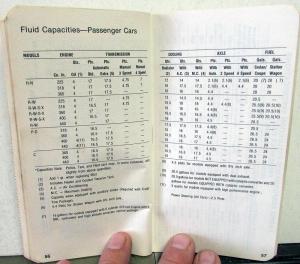 1977 Chrysler Plymouth Dodge Dealer Pocket Secretary & Technical Data Book