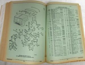 1983-1988 GMC Chevy SB School Bus & FWD Control Chassis Parts/Illustration Book