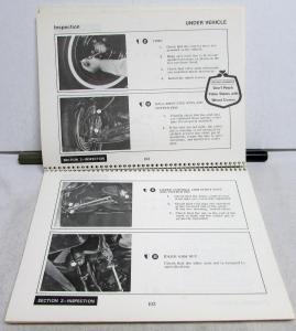 1975 Chrysler Dodge Plymouth Dealer Pre-Delivery Procedures New Car Manual