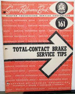 1961 Chrysler Plymouth Dodge Master Tech Service Reference Book Brake Tips 161
