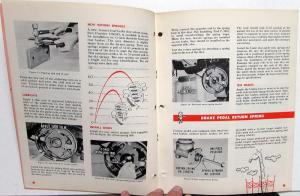 1961 Chrysler Plymouth Dodge Master Tech Service Reference Book Brake Tips 161