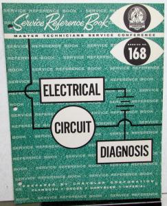 1962 Chrysler Plymouth Dodge Master Tech Service Reference Book Electric Diagnos