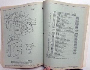 1990 GMC Chevrolet RV Light Truck Parts and Illustration Book Blazer Suburban