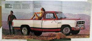 1987 Dodge Pickup D150 250 350 2WD 4WD Diagram Color Options Features Brochure