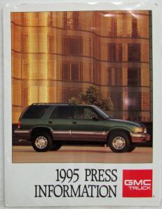 1995 GMC Truck Media Information Press Kit - Jimmy Yukon Suburban Sierra