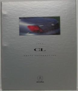 1997 Acura CL Media Information Binder Press Kit