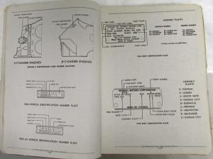 1968 Pontiac Chassis Parts Book Catalog 1955-1968 GTO Firebird Grand Prix