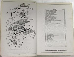 1968 Pontiac Chassis Parts Book Catalog 1955-1968 GTO Firebird Grand Prix