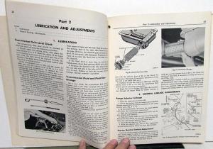 1957 1958 Ford Truck Dealer Transmatic Drive Service Shop Manual Repair Original