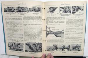 1951 Ford Car Dealer Fordomatic Transmission Service Shop Manual W/Supplement