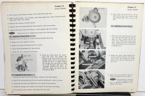 1957 Fordomatic MercOMatic Turbo Drive Ford Lincoln Mercury Transmission Manual