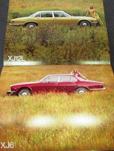 Original 1974 Jaguar Prestige Dealer Sales Brochure E-Type XJ12C L XJ6