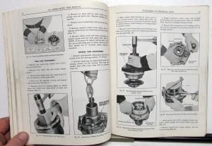 1955 Pontiac Dealer Hydra-Matic Transmission Service Shop Repair Manual Orig