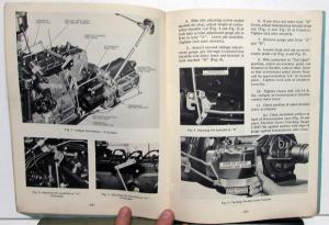 1950 Pontiac Hydra-Matic Transmission Service Shop Repair Manual Supplement